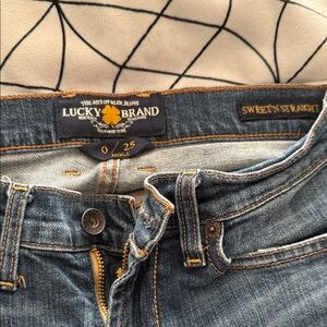 Lucky Brand Sweet'n Straight Denim Size 0/25